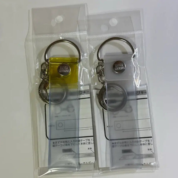 [BUNJANG] Tower Records Giraffe Tape Holder Set (Yellow/White) / 타워레코드 긴테 홀더 2종