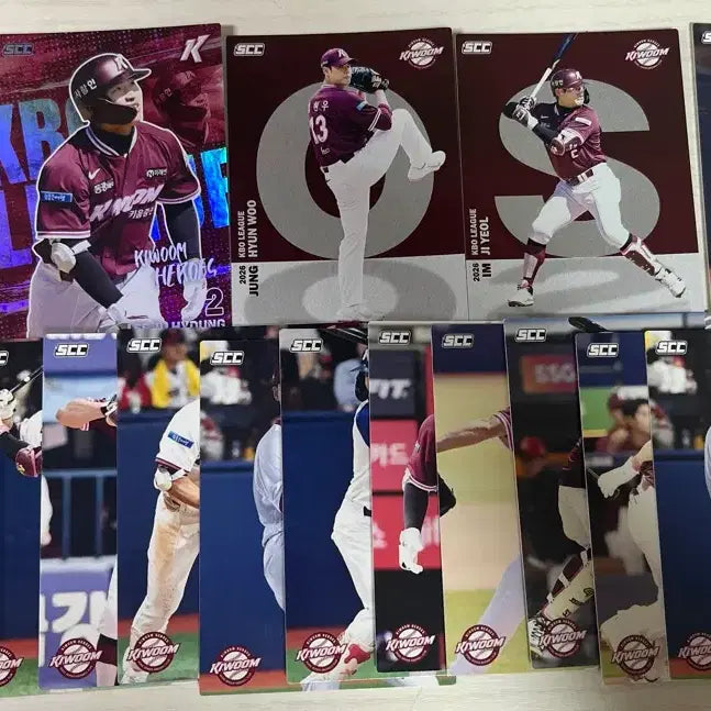 [BUNJANG] KBO Baseball Cards Bundle Set / KBO 크보 카드 일괄 양도 판매