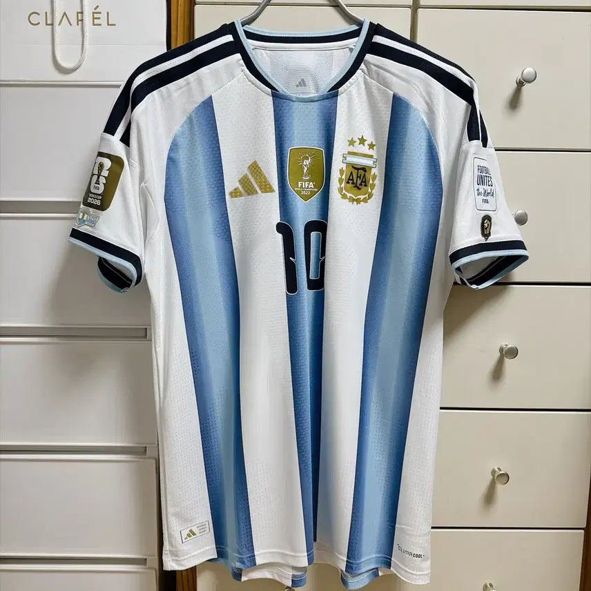 [BUNJANG] Argentina Authentic Jersey (Messi Customization) 2XL / 아르헨티나 어센틱 유니폼(메시 마킹)