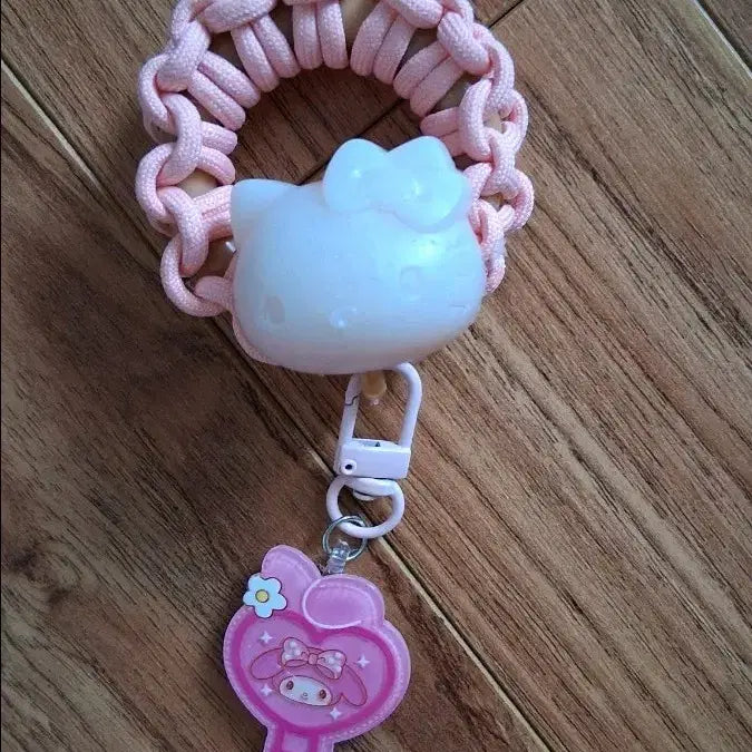 [BUNJANG] My Melody Hello Kitty Keychain / 마이멜로디 헬로키티 키링