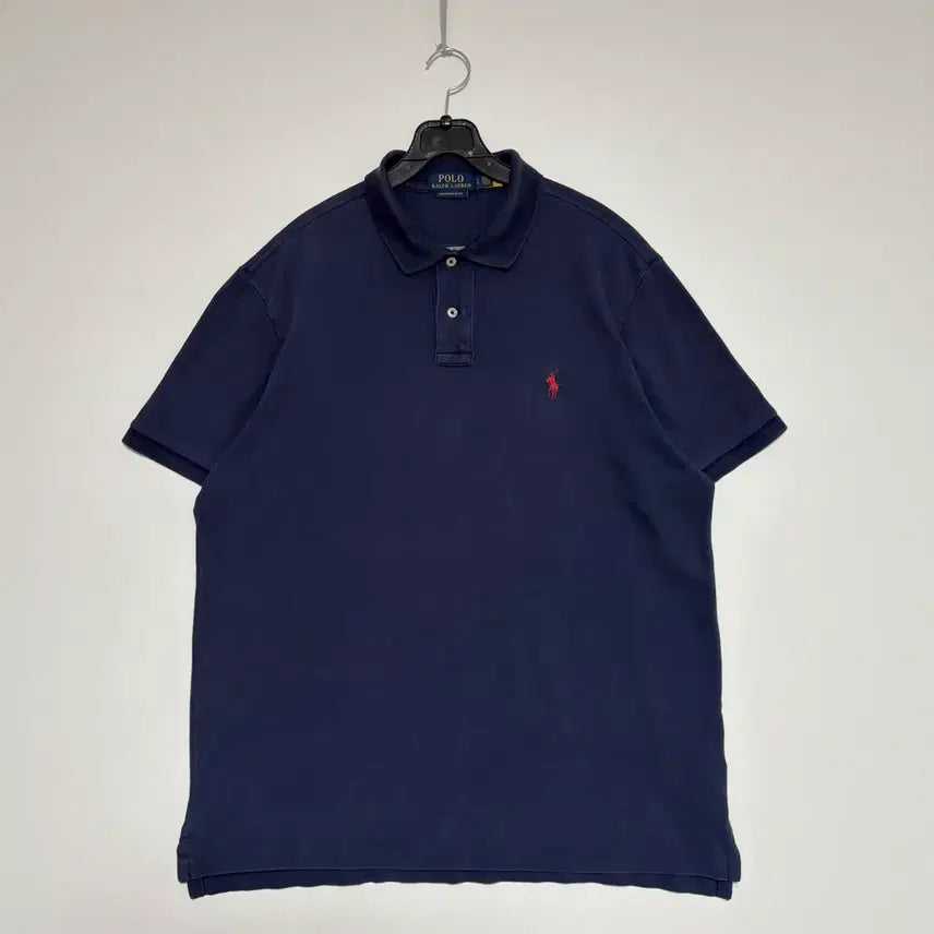 [BUNJANG] Polo Ralph Lauren Navy Basic Logo T-shirt / 폴로랄프로렌 카라티