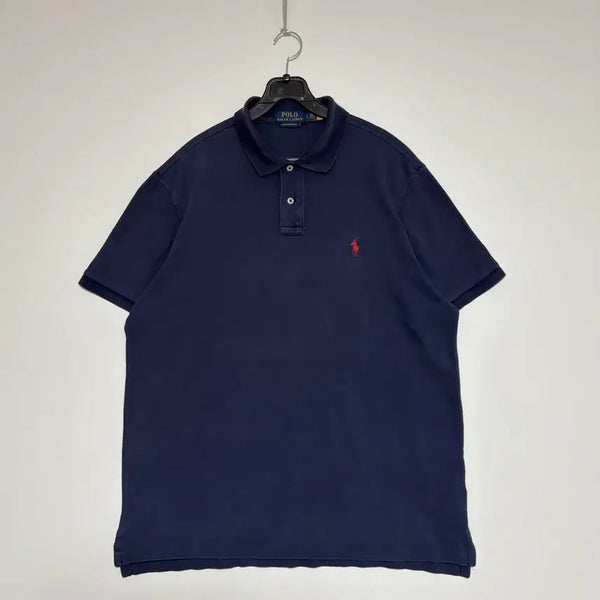 [BUNJANG] Polo Ralph Lauren Navy Basic Logo T-shirt / 폴로랄프로렌 카라티