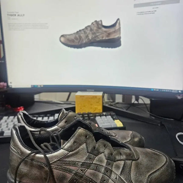 [BUNJANG] Onitsuka Tiger Nippon Made Leather Sneakers (US 8.5) / 오니츠카타이거 니폰메이드 270(실제사이즈 265)