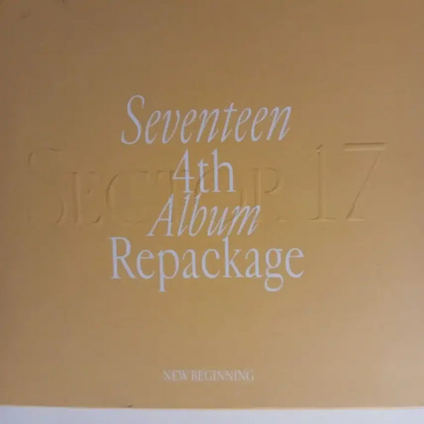 [BUNJANG] SEVENTEEN 4th Album Repackage / 세븐틴 4집 앨범 리패키지