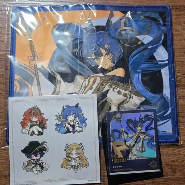 [BUNJANG] MYOJO Yuno Set Photocard Sticker Mousepad Bundle Set / 명조 유노 세트 판매합니다