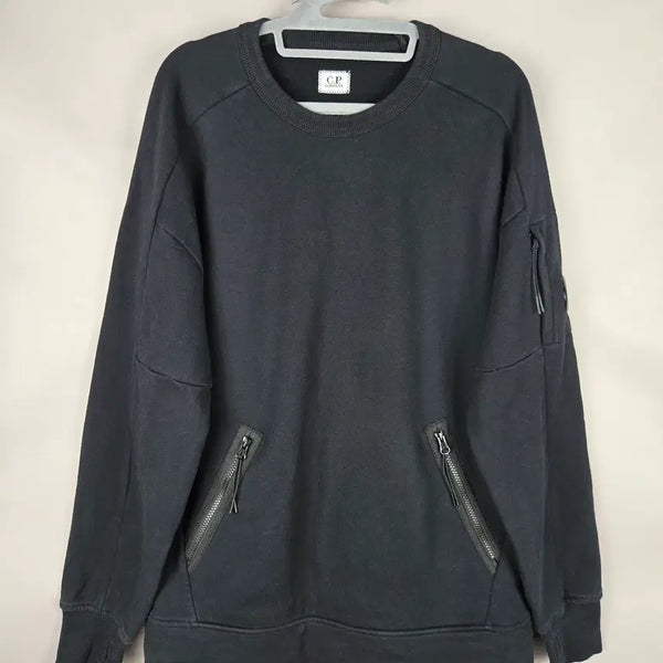 [BUNJANG] CP Company L Diagonal Raised Lens Sweatshirt / [무료배송]CP컴퍼니 L 디아고날 레이즈드 렌즈 맨투맨 기모 스웨트 정품