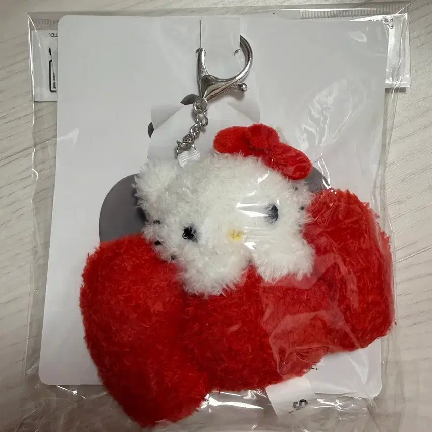 [BUNJANG] Sanrio Hello Kitty Plush Keychain / 헬로키티 봉제 키링 티머니 교통 카드