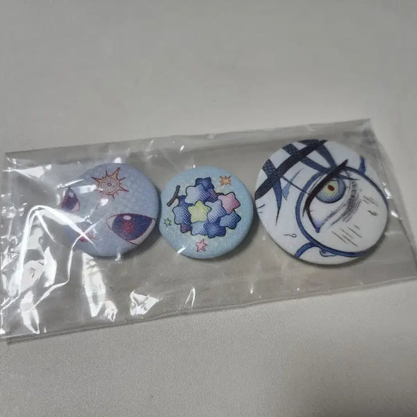 [BUNJANG] Gye-dam-chul-geun Kim Sol-eum Grape Badge Set / 괴담출근 김솔음 포도 뱃지 양도
