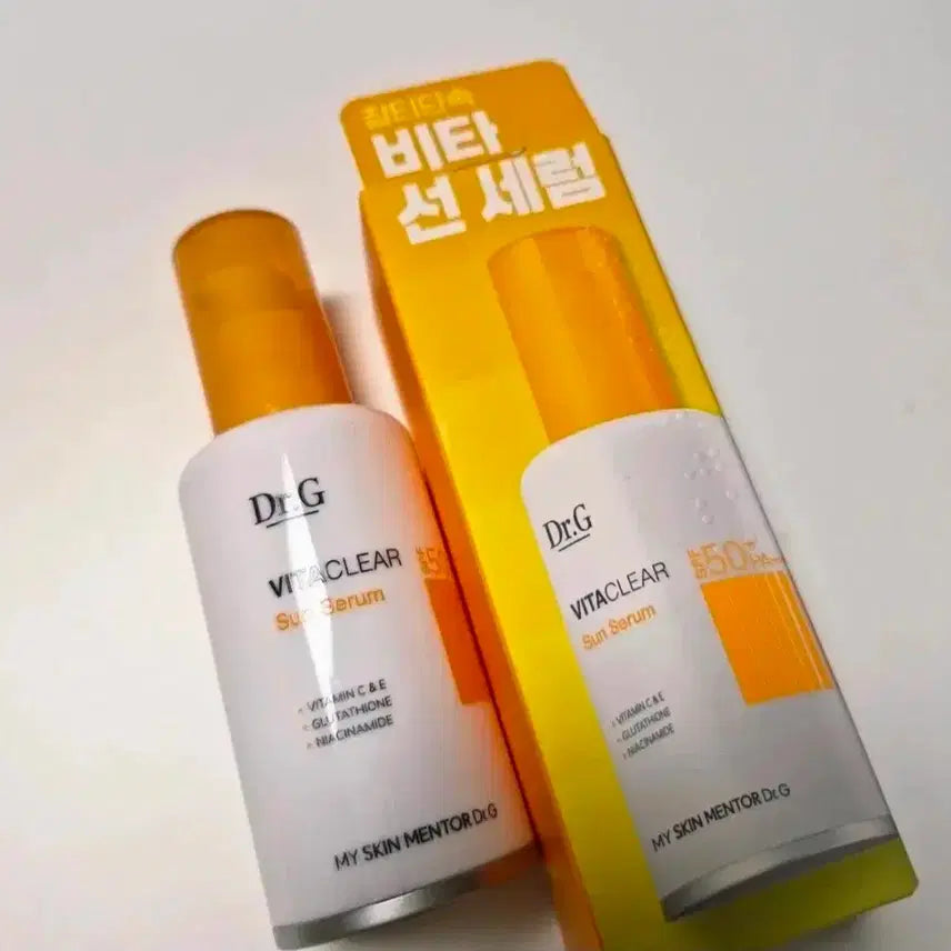[BUNJANG] Dr.G Vita Clear Sun Serum / '닥터지 비타 클리어 선세럼 새상품