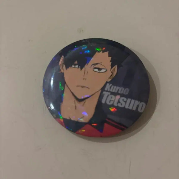 [BUNJANG] Haikyuu!! Tetsuro Kuroo Can Badge / 하이큐 쿠로오 테츠로 캔뱃지