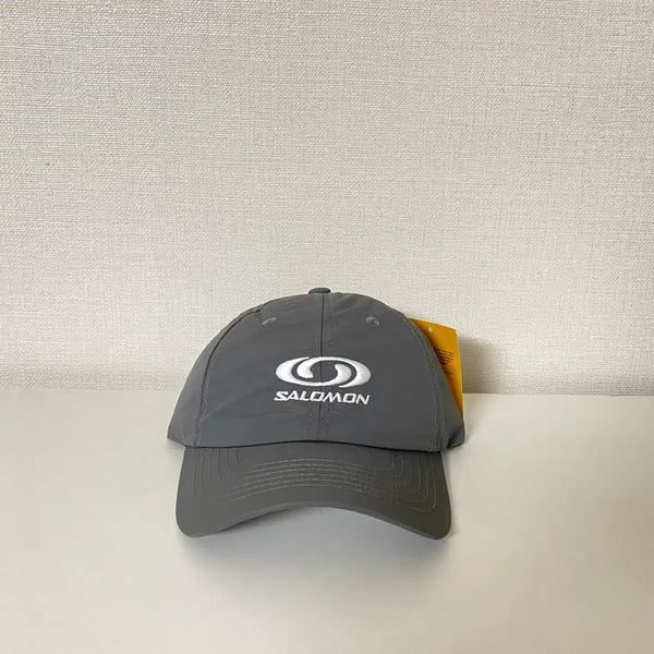 [BUNJANG] Salomon Grey Ball Cap Hat / 살로몬 salomon 그레이 볼캡 모자