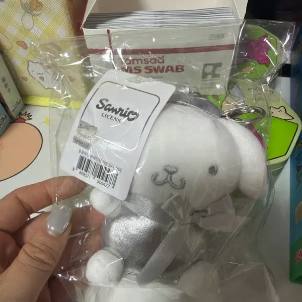 [BUNJANG] Pompompurin Silver Keyring / 폼폼푸린 실버키링