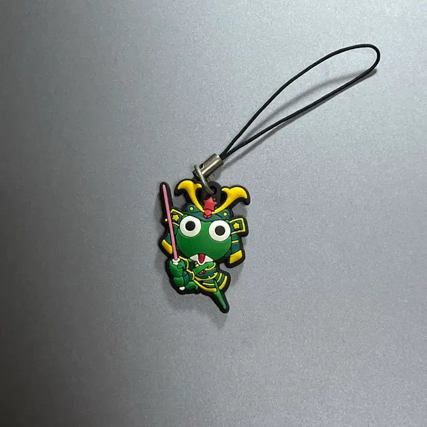 [BUNJANG] Samurai Keroro Rubber Charm Keychain / 고전) 사무라이 케로로 고무 참키링