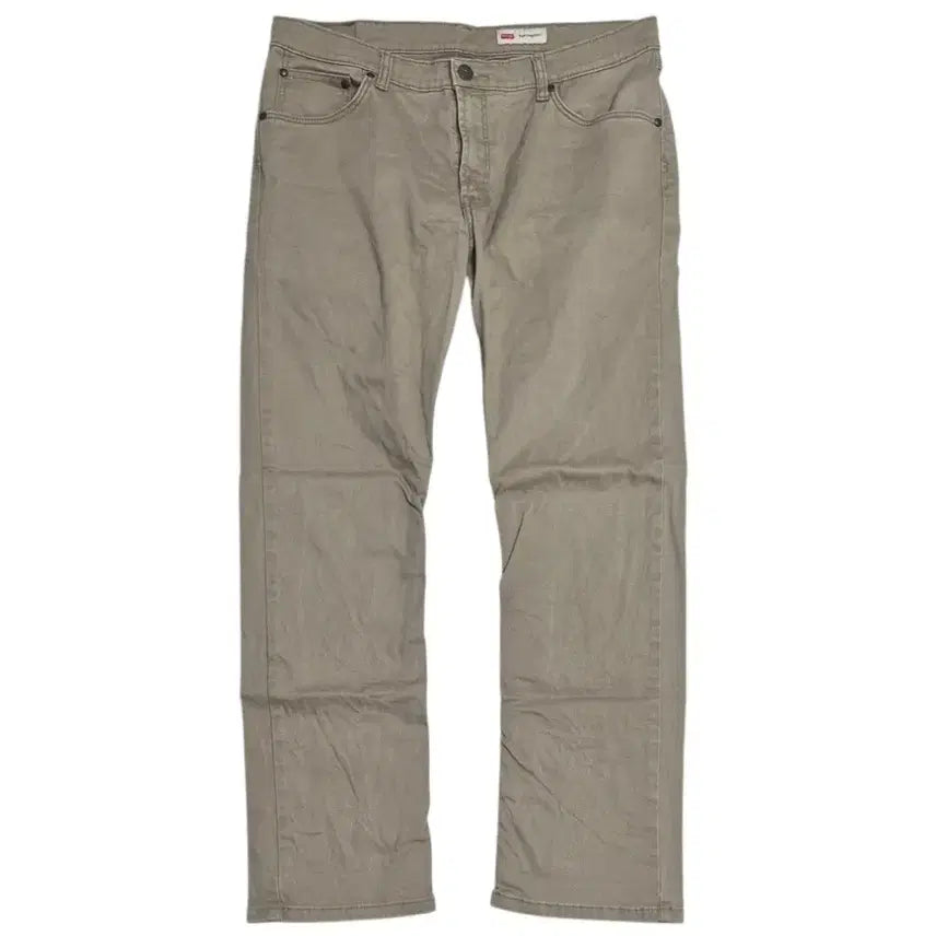 [BUNJANG] Wrangler Slim Straight Cotton Pants / [34] 랭글러 슬림 스트레이트 코튼팬츠