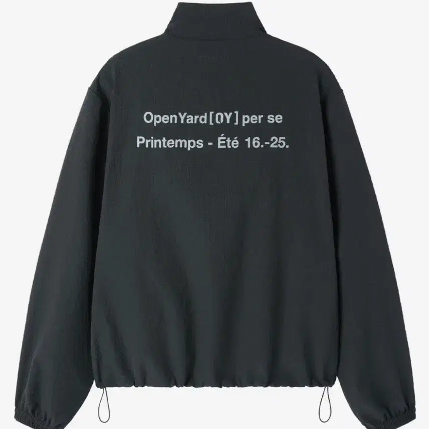 [BUNJANG] Owhy MONO TRACK JACKET - Black / 오픈와이(오와이) MONO TRACK JACKET - BLACK
