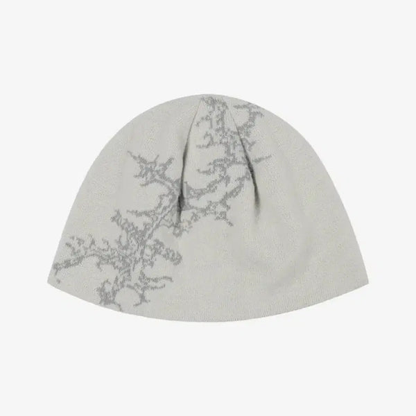 [BUNJANG] Gothic Graphic Beanie (White) / Gothic Graphic Beanie (White) 아캄 비니