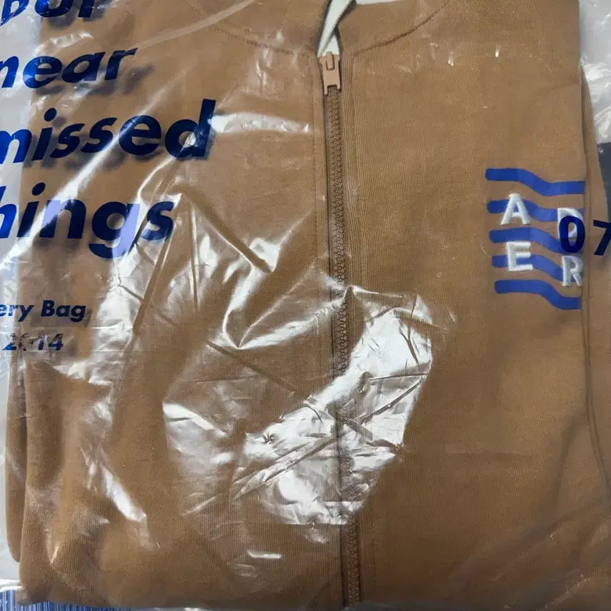 [BUNJANG] Ader Error 5th Anniversary Hooded Zip-Up Brown Size A2 / 아더에러 5주년 후드집업 브라운 A2 새상품