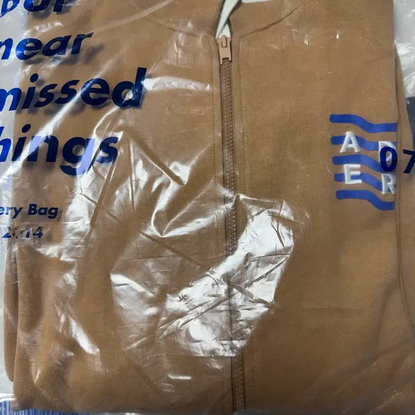 [BUNJANG] Ader Error 5th Anniversary Hooded Zip-Up Brown Size A2 / 아더에러 5주년 후드집업 브라운 A2 새상품