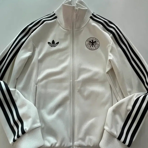 [BUNJANG] Adidas Beckenbauer Track Top Off White / (L) 크림구매 아디다스 독일 베켄바우어 트랙 탑 오프 화이트L KR사이즈