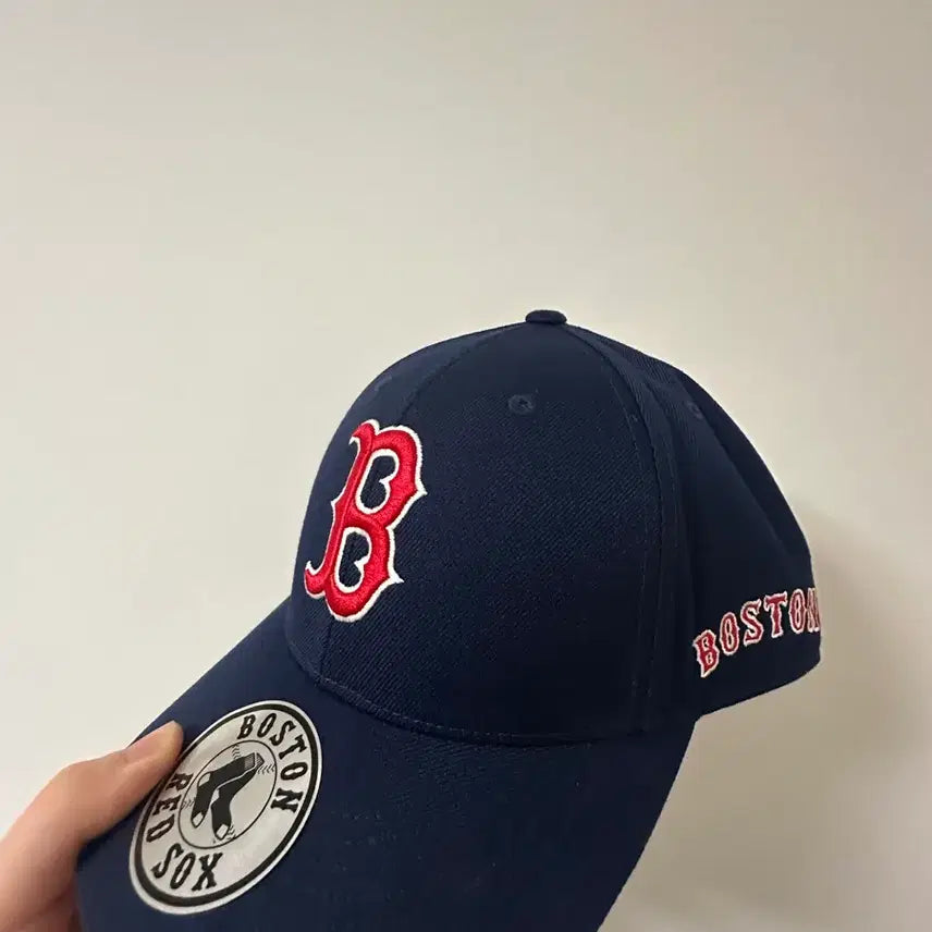 [BUNJANG] Boston Red Sox Baseball Cap Navy / 보스턴 레드삭스 야구모자 네이비