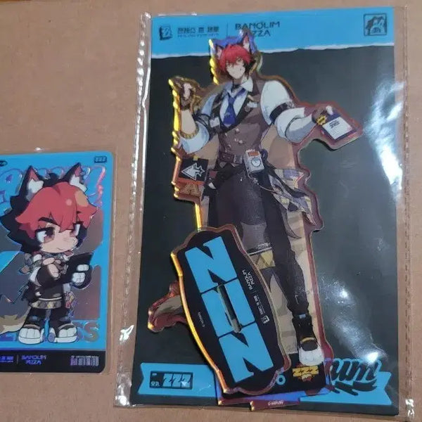 [BUNJANG] Zenless Zone Zero Mana To Acrylic Stand & Photocard Set / 젠레스존제로 젠존제 마나토 아크릴스탠드, 포토카드 반올림피자