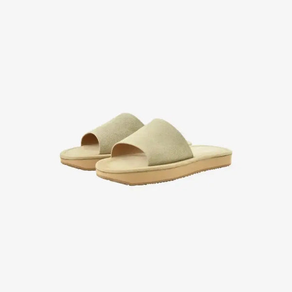 [BUNJANG] Brown Badd Suede Slide Beige / [260] 브라운야드 스웨이드 슬라이드 베이지