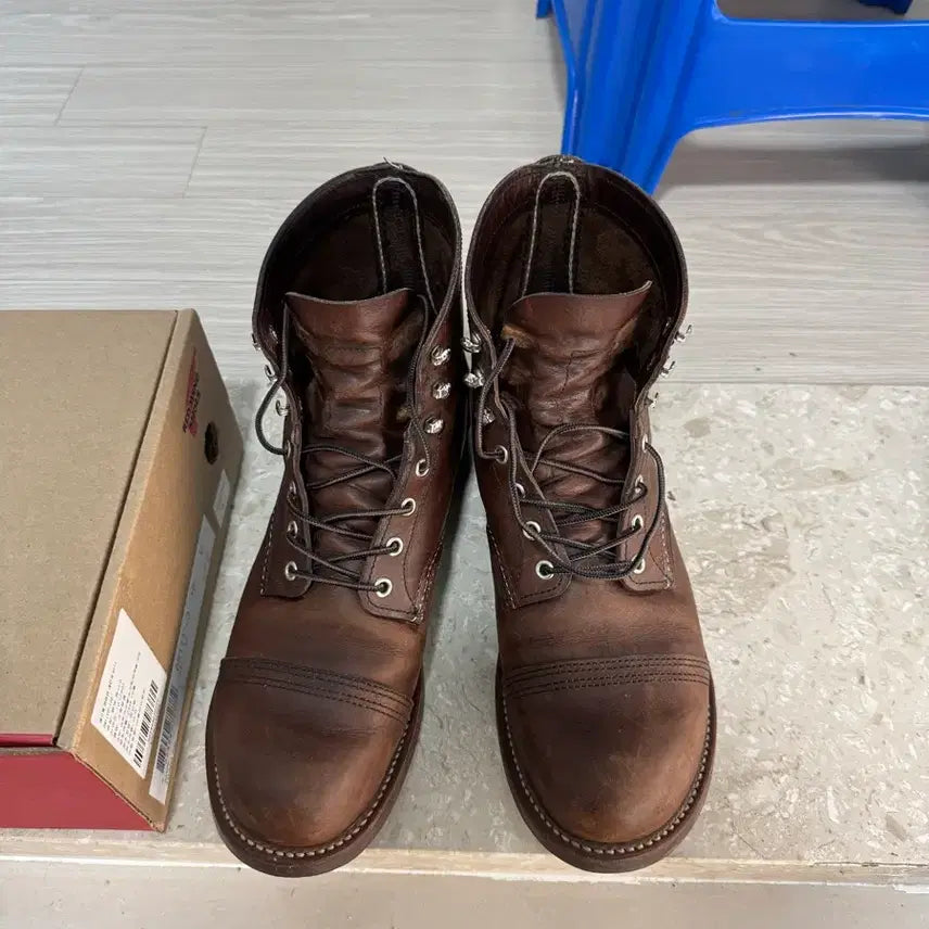 [BUNJANG] Red Wing Iron Ranger 8111 Amber Harness Leather Boots / 레드윙 아이언 레인저 8111 엠버하네스-280팝니다