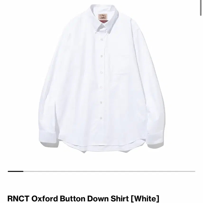 [BUNJANG] Renacts Oxford Button-Down Shirt White / 리넥츠 옥스포드 버튼다운셔츠2(100-105)