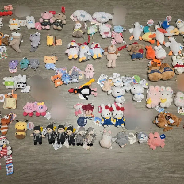 [BUNJANG] Prize Machine Keychains (Set of 6) / 인형뽑기 인형 키링 6개만원