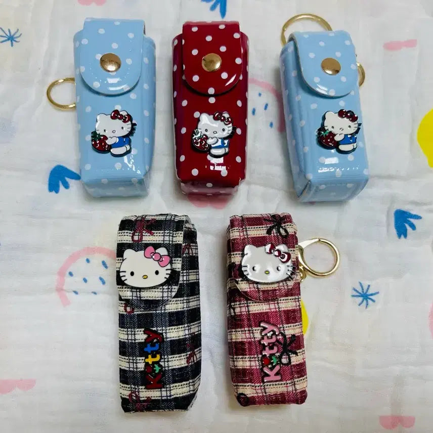 [BUNJANG] Hello Kitty Lipstick Case Keychain / (일괄판매 개별 가능)키티 립스틱 케이스 키링 팝니다