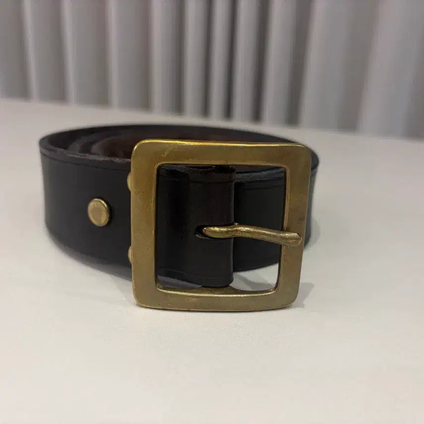 [BUNJANG] Vasco Garrison Belt Black Size M / Vasco 개리슨벨트 블랙 M사이즈