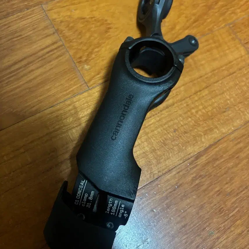 [BUNJANG] Cannondale SuperSix EVO Original Stem Speedometer, Camera, Light Mount / 캐논데일 슈퍼식스 에보 2 순정 스템 속도계 블랙박스 전조등 마운트