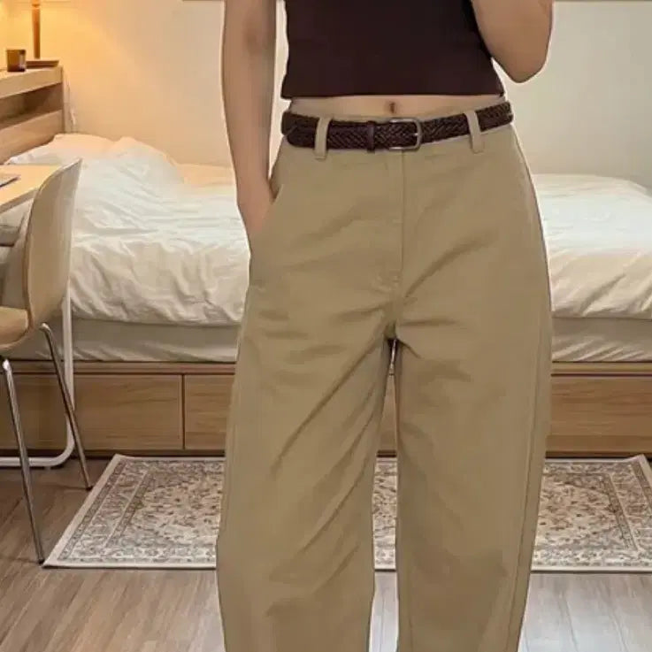 [BUNJANG] Uniqlo Jersey Barrel Leg Pants Navy / (새상품) 유니클로 저지 배럴 레그 팬츠 네이비