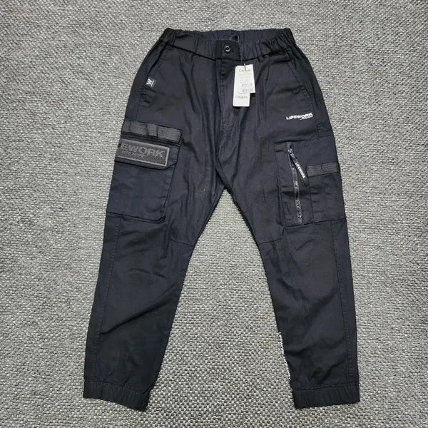 [BUNJANG] Lifework Cargo Jogger Pants Black M Size / 라이프워크 카고 조거 팬츠 블랙 새상품 M사이즈