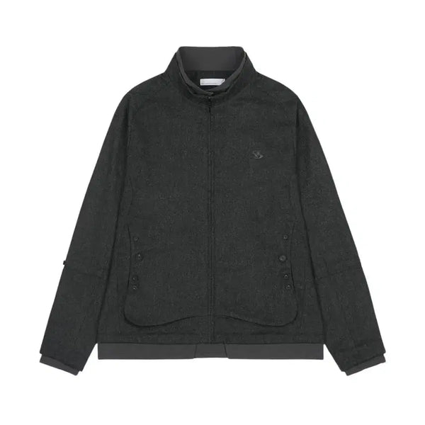 [BUNJANG] Sansan Gear Button Jacket Charcoal / [1 2 3 4] 산산기어 버튼 자켓 차콜