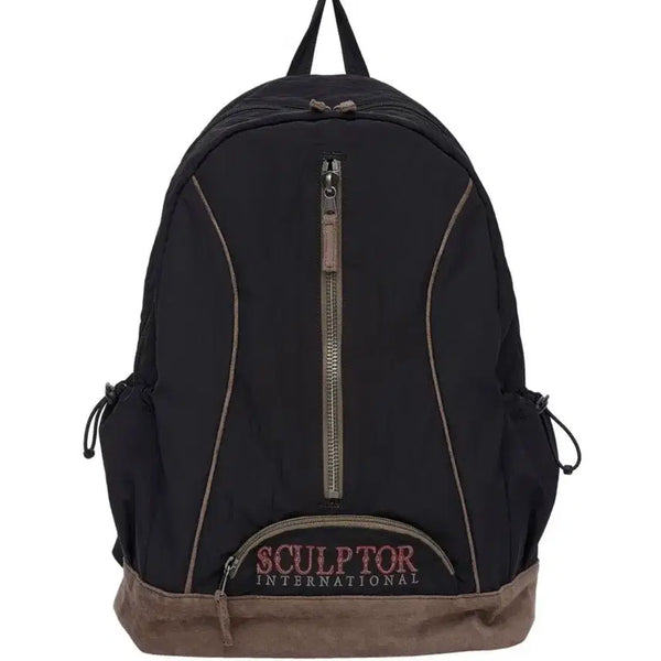 [BUNJANG] Sculptor Old School Backpack Black / 스컬프터 올드스쿨 백팩 블랙