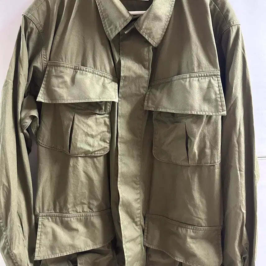 [BUNJANG] CIOTA Jungle Fatigue Jacket Olive Cotton 100% / CIOTA 시오타 정글 퍼티그 자켓 (올리브)