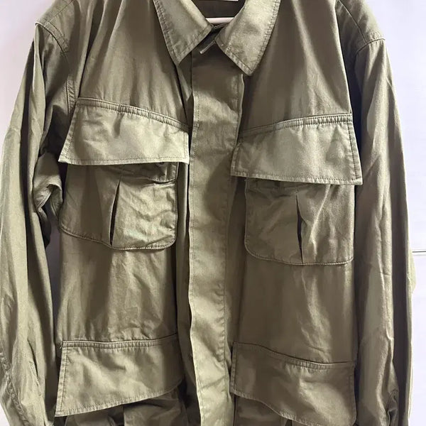 [BUNJANG] CIOTA Jungle Fatigue Jacket Olive Cotton 100% / CIOTA 시오타 정글 퍼티그 자켓 (올리브)