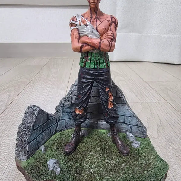 [BUNJANG] One Piece Zoro Resin Statue / 원피스 아무일도 없었다 조로 레진 피규어