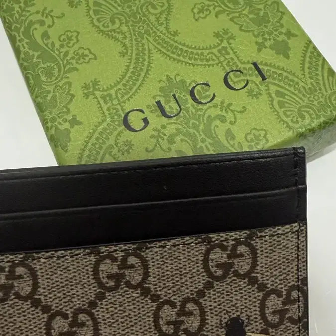 [BUNJANG] Gucci Bee Card Holder / 구찌 꿀벌 카드지갑
