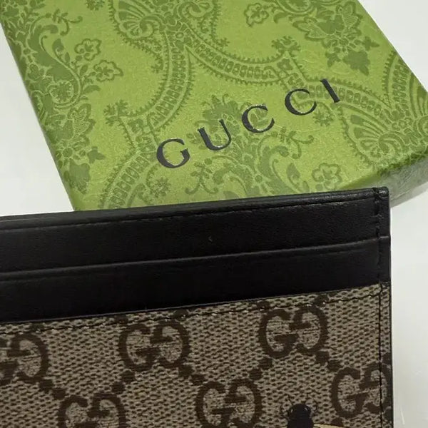 [BUNJANG] Gucci Bee Card Holder / 구찌 꿀벌 카드지갑