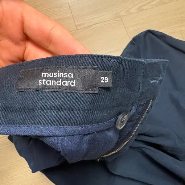 [BUNJANG] Musinsa Standard Chino Pants Navy Size 29 / 무탠닫 치노팬츠 29