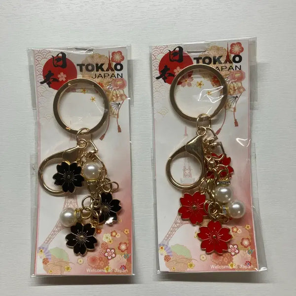 [BUNJANG] Tokyo Japan Cherry Blossom Keychain / 도쿄 일본 벚꽃 키링 일본 여행 선물