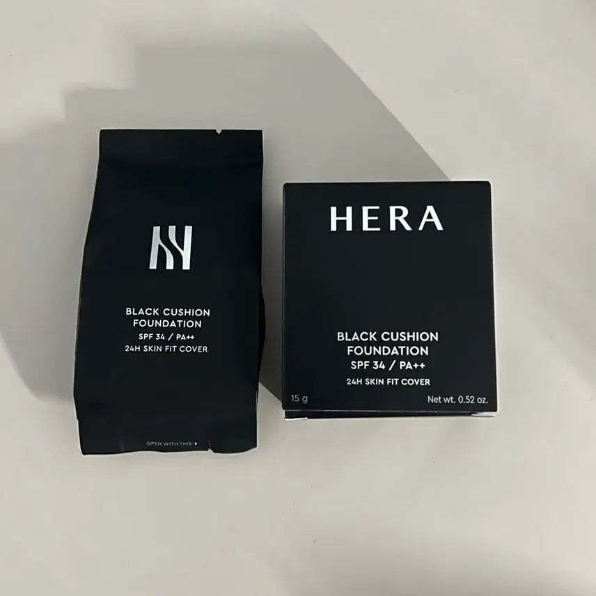 [BUNJANG] Hera Black Cushion Refill (Ivory 17N1) - Sealed / 헤라 블랙 쿠션 리필 미개봉 17n1 아이보리