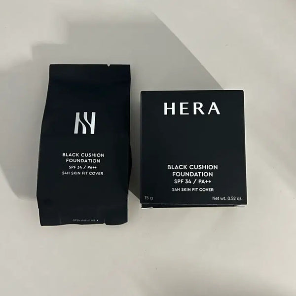 [BUNJANG] Hera Black Cushion Refill (Ivory 17N1) - Sealed / 헤라 블랙 쿠션 리필 미개봉 17n1 아이보리