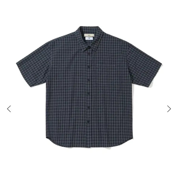 [BUNJANG] Siiiido Shelby Half Shirt (Blue) / 시도 siiiido 셔츠 2사이즈 판매합니다