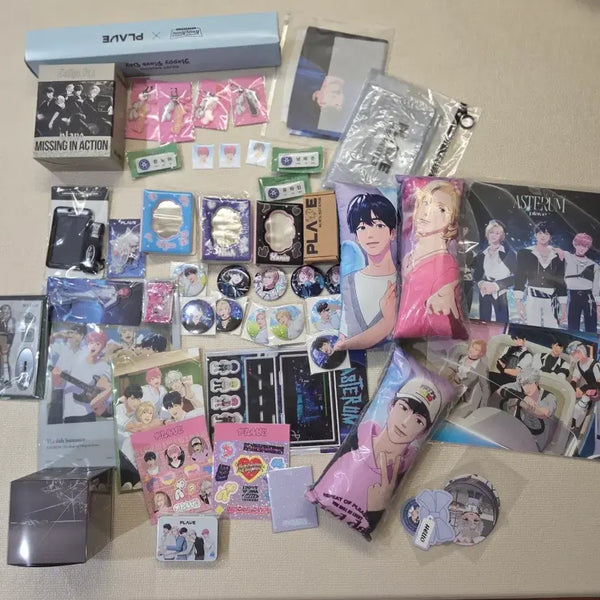 [BUNJANG] PLAVE Merchandise Bundle Set (W4L Aniplus) / 플레이브 굿즈 MD  일괄정리 삼왜 육여름 W4L 애니플러스