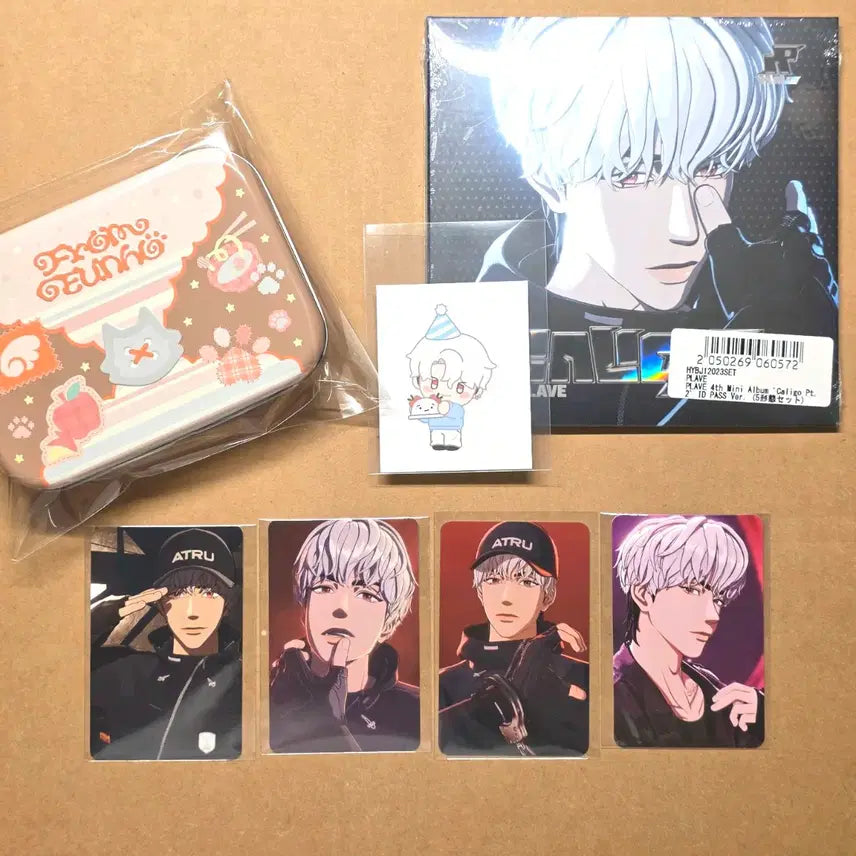 [BUNJANG] PLAVE EUNHO Photocard Bundle Set (Lucky Draw, CGV, Birthday Tin Case, ID Pass) / PLAVE 플레이브 더현대 유튜브 케타포 미공포 CGV포카(은호) & 생일틴케이스