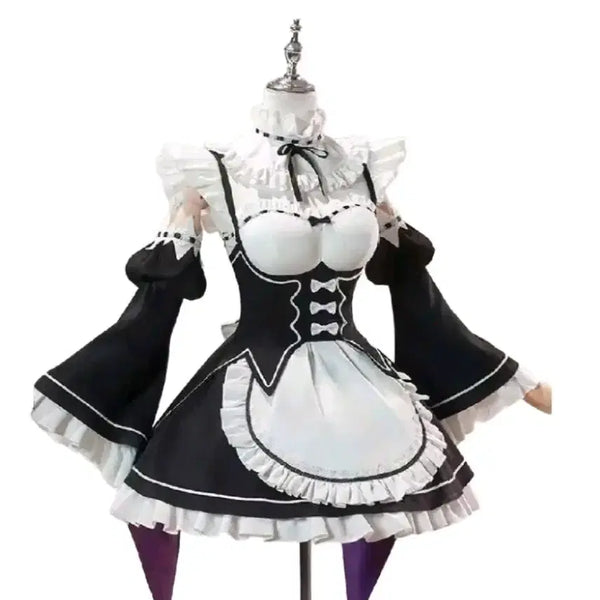 [BUNJANG] Sam-mang Shop Rem Cosplay Full Set / 삼망샵 렘 코스프레 의상 풀세트