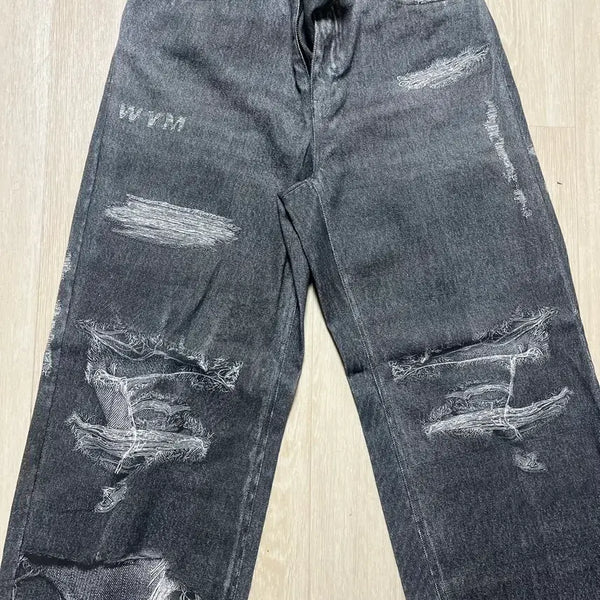 [BUNJANG] Wooyoungmi Vintage Black Jeans / 우영미 바지